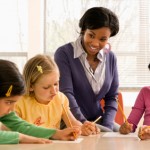 Teacher Helping Students Teacher Helping Students