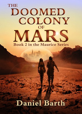 new version of the doomed colony of mar by daniel barth book cover